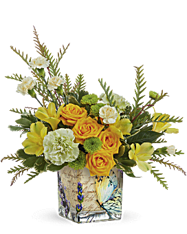 Send Sunshine Bouquet , Mixed Bouquets , Same Day Flower Delivery , Yellow , Teleflora