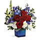 Red, White, & Blooms Bouquet