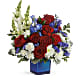 Red, White, & Blooms Bouquet