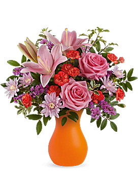 Teleflora's Sunset Radiance Bouquet Bouquet