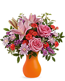 Teleflora's Sunset Radiance Bouquet