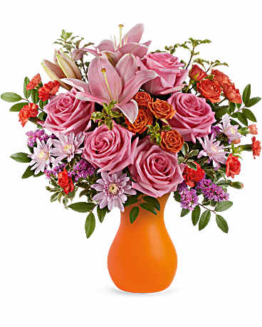 Teleflora's Sunset Radiance Bouquet Bouquet