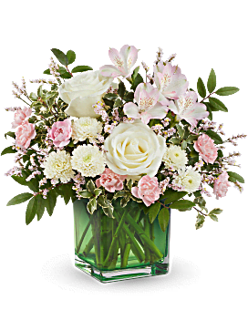 Teleflora's Pops Of Pink Bouquet Bouquet