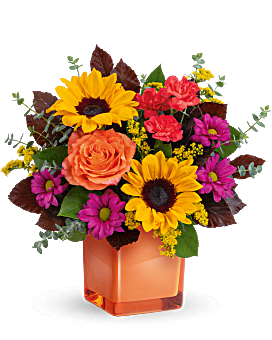 Teleflora's Midnight Harvest Bouquet Bouquet