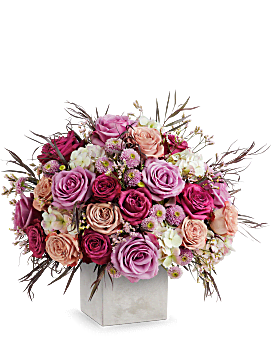 Teleflora's Urban Blush Bouquet Bouquet