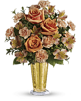 Orange , Mixed Bouquets , Southern Belle Bouquet , Same Day Flower Delivery By Teleflora