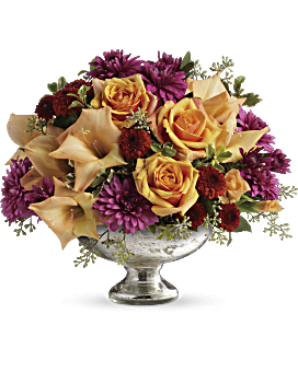 Teleflora's Elegant Traditions Centerpiece Flower Arrangement