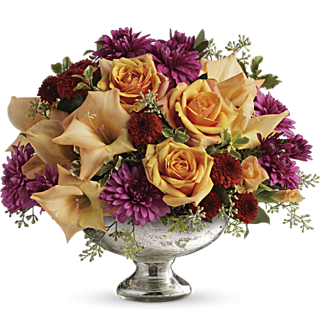 Teleflora's Elegant Traditions Centerpiece