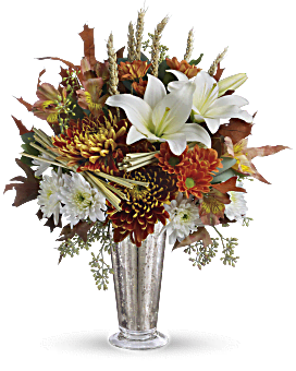 Multi-Colored , Mixed Bouquets , Harvest Splendor Bouquet , Same Day Flower Delivery By Teleflora