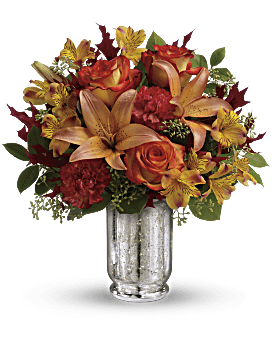 Teleflora's Fall Blush Bouquet Bouquet