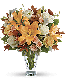 White , Mixed Bouquets , Seasonal Sophistication Bouquet , Same Day Flower Delivery By Teleflora
