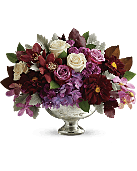 Teleflora's Beautiful Harvest Centerpiece Flower Arrangement - Teleflora