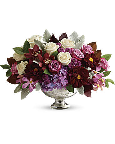 LV Flower Arrangement!  Flower arrangements center pieces, Flower