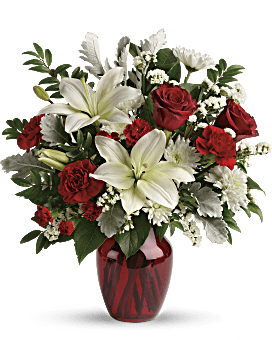 White , Mixed Bouquets , Visions Of Love Bouquet ,  Flower Delivery By Teleflora