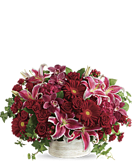 Flowers For Valentines Day , Multi-Colored , Mixed Bouquets , Stunning Statement Bouquet , Teleflora Flower Delivery