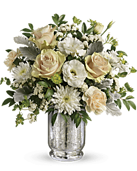 White, Mixed Bouquets, Endless Lovelies Bouquet,  Flower Delivery By Teleflora