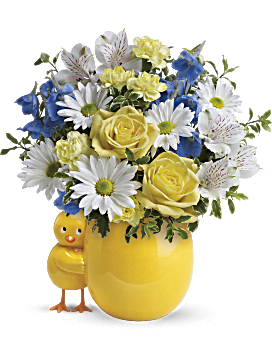 Ramo Sweet Peep de Teleflora - Baby Blue