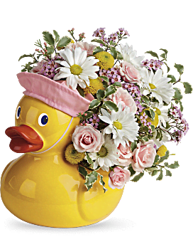 Telelfora's Sweet Little Ducky Bouquet