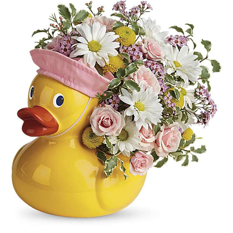 Telelfora's Sweet Little Ducky Bouquet