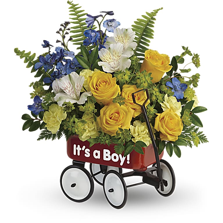 Sweet Little Wagon Bouquet