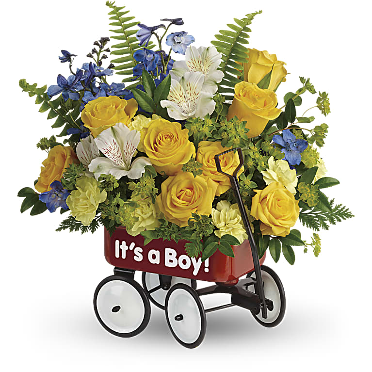 Sweet Little Wagon Bouquet