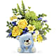 Joyful Blue Bear Bouquet