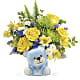 Joyful Blue Bear Bouquet