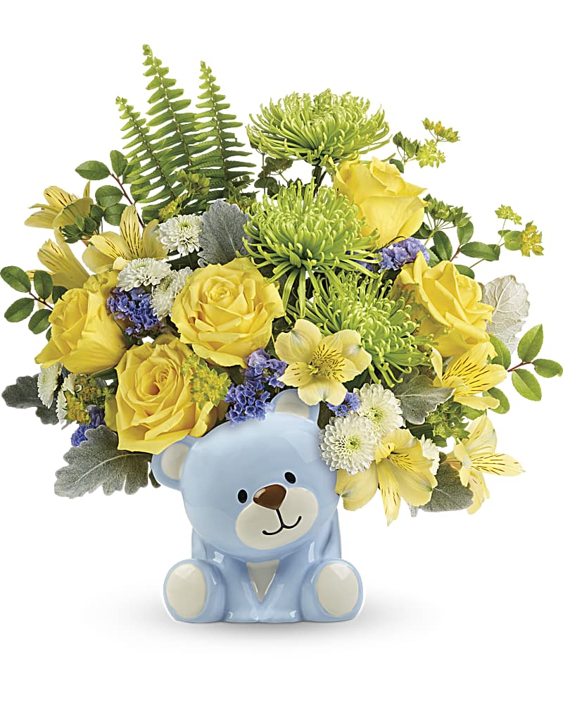 graduation bear bouquet