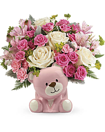 bear rose bouquet