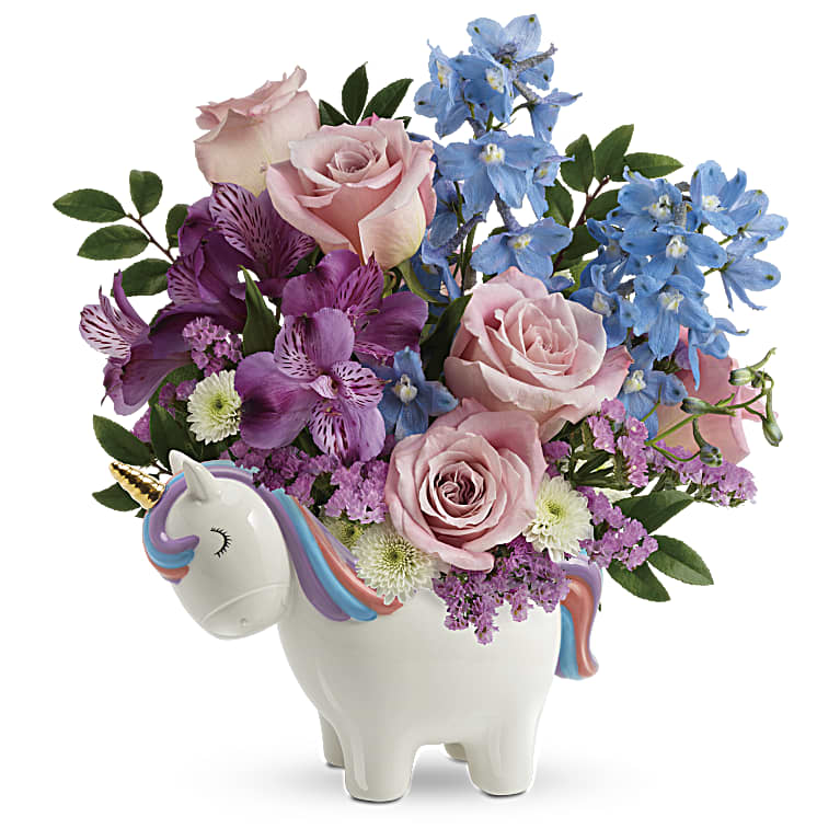 Enchanting Pastels Unicorn Bouquet