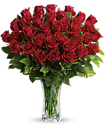 red roses bouquet