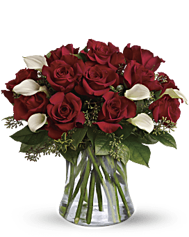 Be Still My Heart - Dozen Red Roses Bouquet