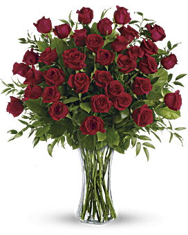 Impresionante belleza - Ramo de 3 docenas de rosas de tallo largo