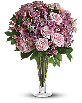 A La Mode Bouquet with Long Stemmed Roses