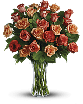 Orange , Roses , Sunrise Splendor , Same Day Flower Delivery By Teleflora