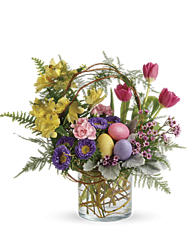 Pop Of Springtime Bouquet Bouquet