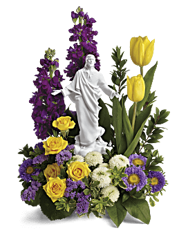 Multi-Colored, Mixed Bouquets, Sacred Grace Bouquet,  Flower Delivery By Teleflora