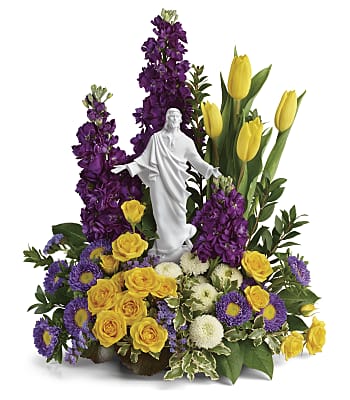 Teleflora's Sacred Grace Bouquet Flowers
