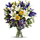 Floral Spring Iris Bouquet
