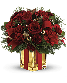 Make Merry TWR04-1 Christmas Floral Arrangement in Elkton, MD