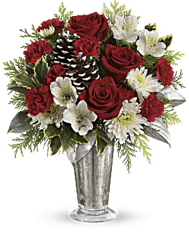 White , Mixed Bouquets , Timeless Cheer Bouquet , Flower Delivery , Teleflora Flowers Near Me