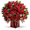 Arrangement floral Bouquet Surprise des fêtes de Teleflora