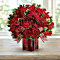 Arrangement floral Bouquet Surprise des fêtes de Teleflora