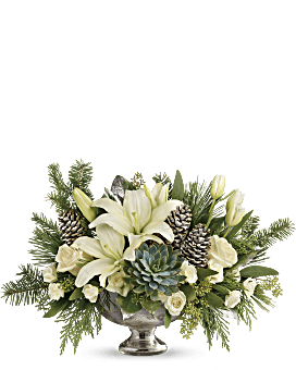 Teleflora's Winter Wilds Centerpiece