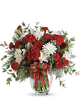 Teleflora's Holiday Shine Bouquet Bouquet