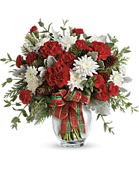 Teleflora's Holiday Shine Bouquet Bouquet