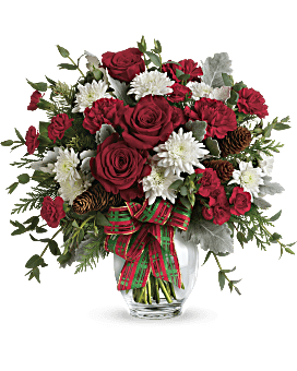 Teleflora's Holiday Shine Bouquet - Teleflora