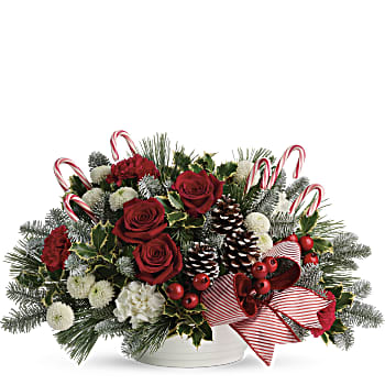 Jolly Candy Cane Bouquet