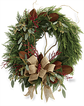 Rustic Holiday Wreath Wreath