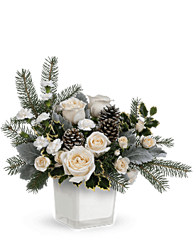 Fa-Fa-Fabulous Bouquet , Roses , Same Day Flower Delivery , White , Teleflora